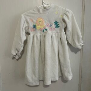 Vintage Patsy Aiken Embroidered Christmas Dress